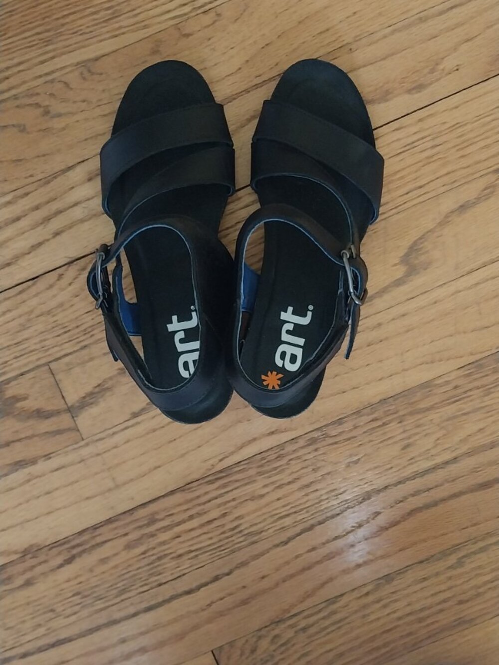 Block Heel Black Sandals The Art Company - Picture 4 of 8